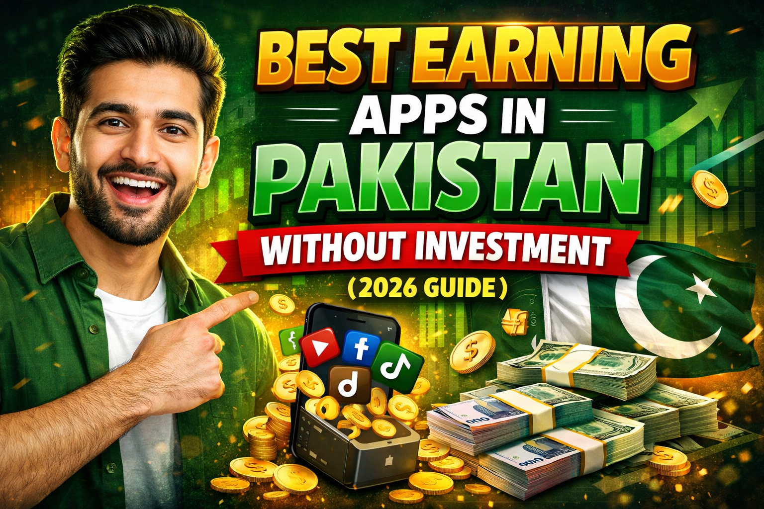 Best Earning Apps in Pakistan Without Investment (2026 Guide)