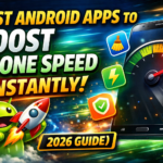Best Android Apps to Boost Phone Speed Instantly (2026 Guide)