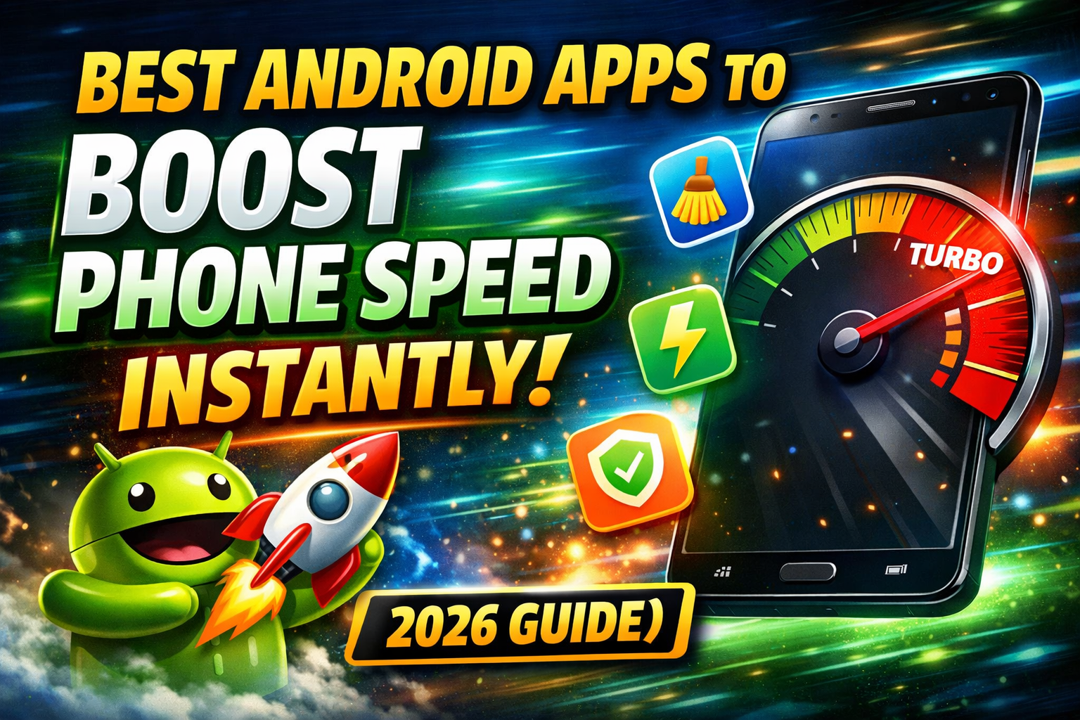 Best Android Apps to Boost Phone Speed Instantly (2026 Guide)