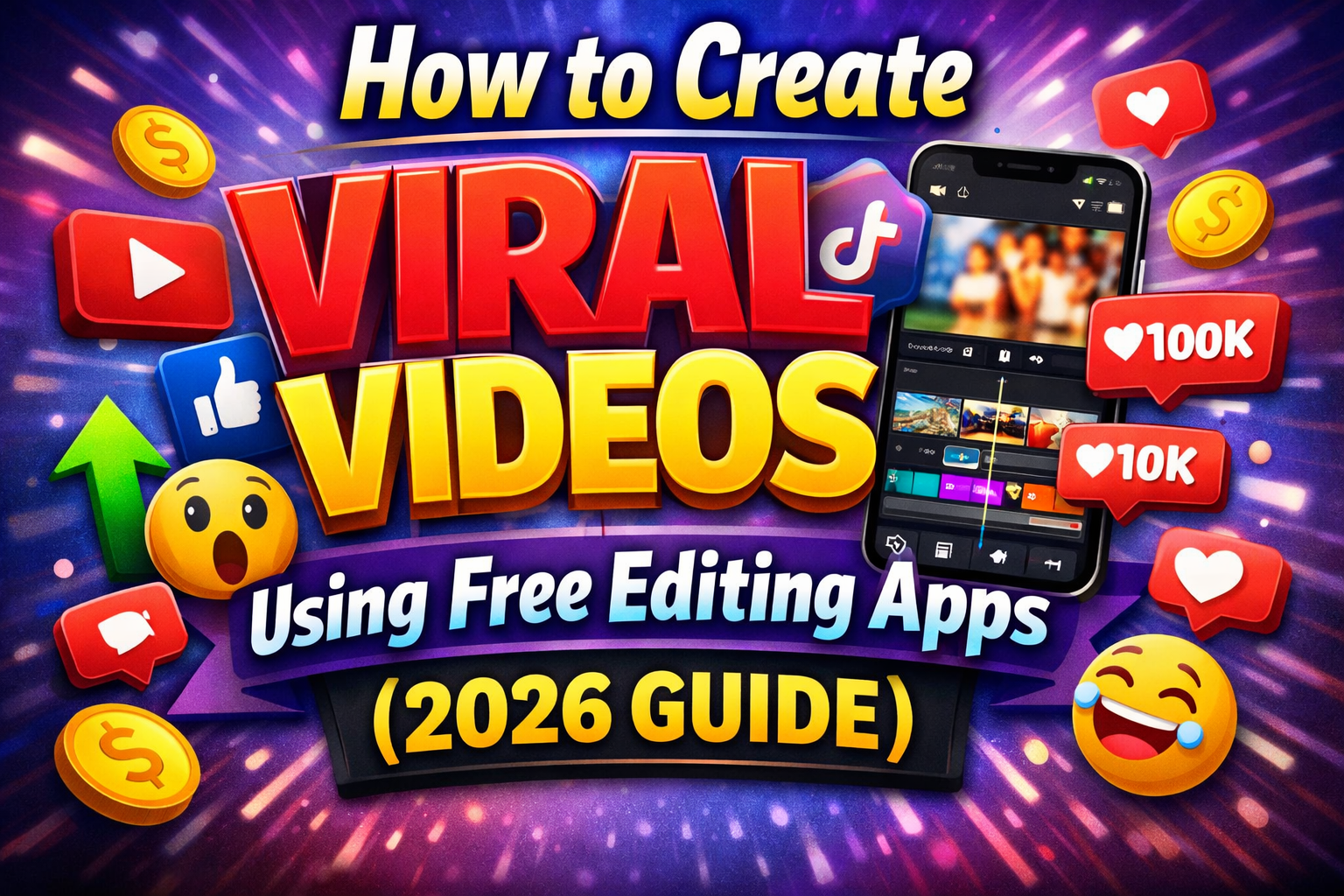How to Create Viral Videos Using Free Editing Apps (2026 Guide)